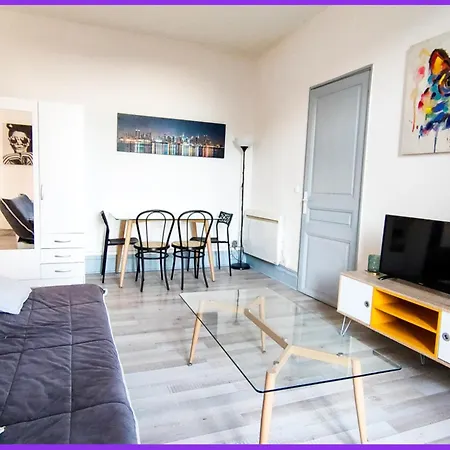 L'Aparte - Studio Centre - 4 Personnes * Saint-Quentin (Aisne)